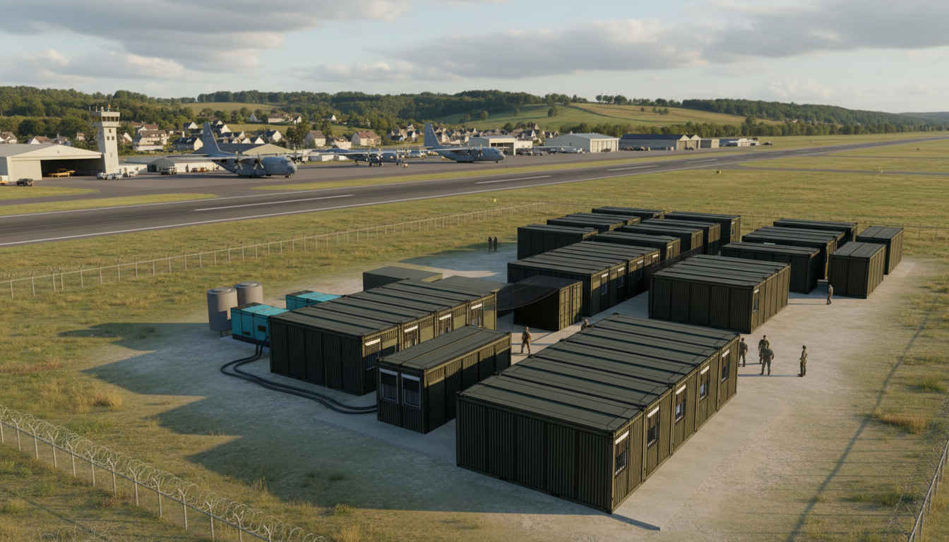 Defence | Secure Modular Military Buildings & Accommodation | Maxi Space